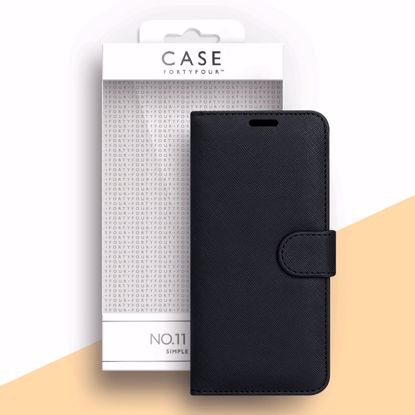 Picture of Case FortyFour Case FortyFour No.11 Case for Samsung Galaxy A52 in Cross Grain Black