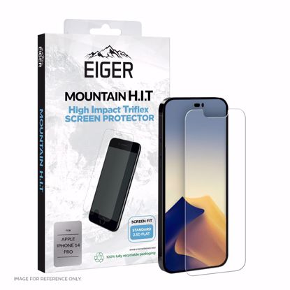 Picture of Eiger Eiger Mountain H.I.T. Screen Protector (1 Pack) for Apple iPhone 14 Pro