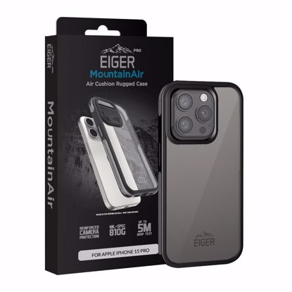 Picture of Eiger Eiger Pro MountainAir Case for Apple iPhone 15 Pro in Black